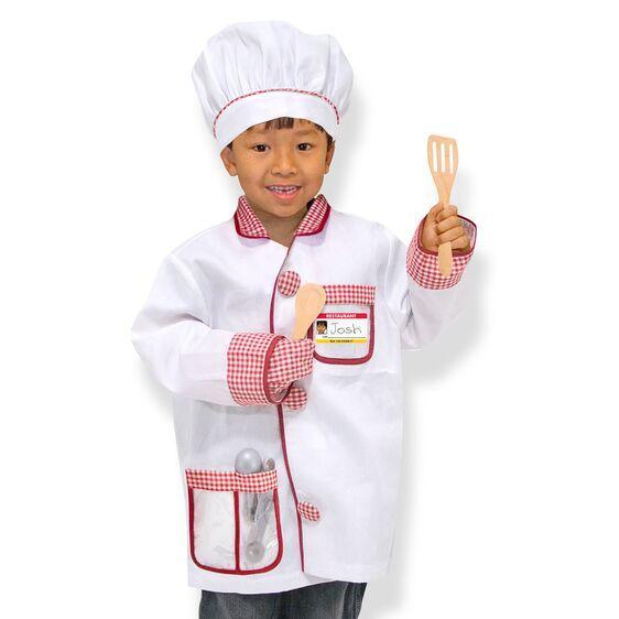 Chef Role Play Costume Set 3 - 6yrs - USA Party Store