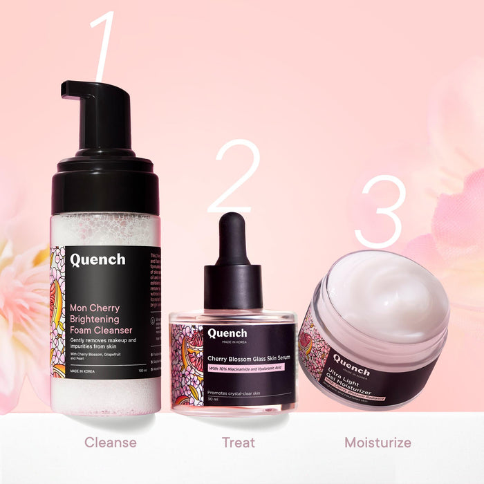 Cherry Blossom Glass Skin Serum With 10% Niacinamide and Hyaluronic Acid - 30 ML
