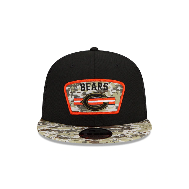 Chicago Bears 2021 Salute to Service On-Field 9Fifty by New Era