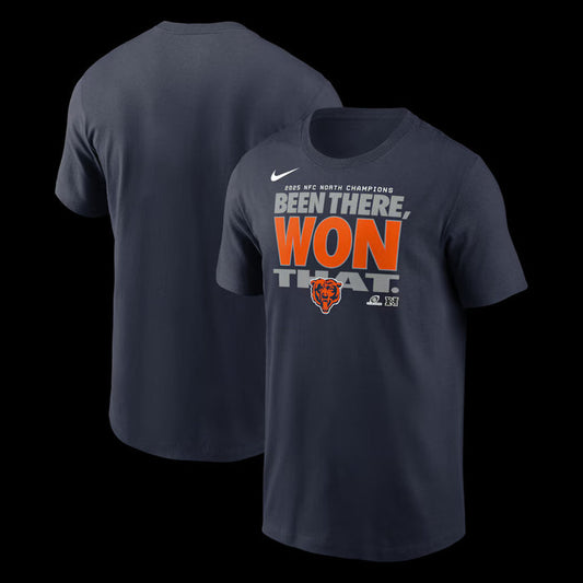 Chicago Bears Nike 2025 NFC North Division Champions Locker Room Trophy Collecti