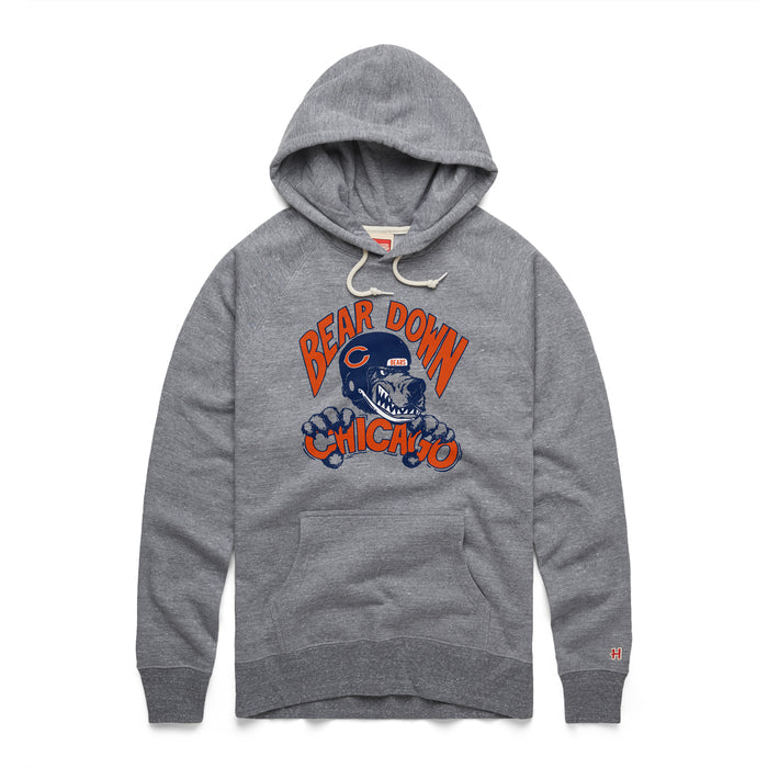Chicago Bears Homage Gray Bear Down Hood