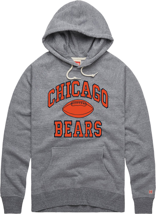 Chicago Bears Homage Gray Gridiron Hood