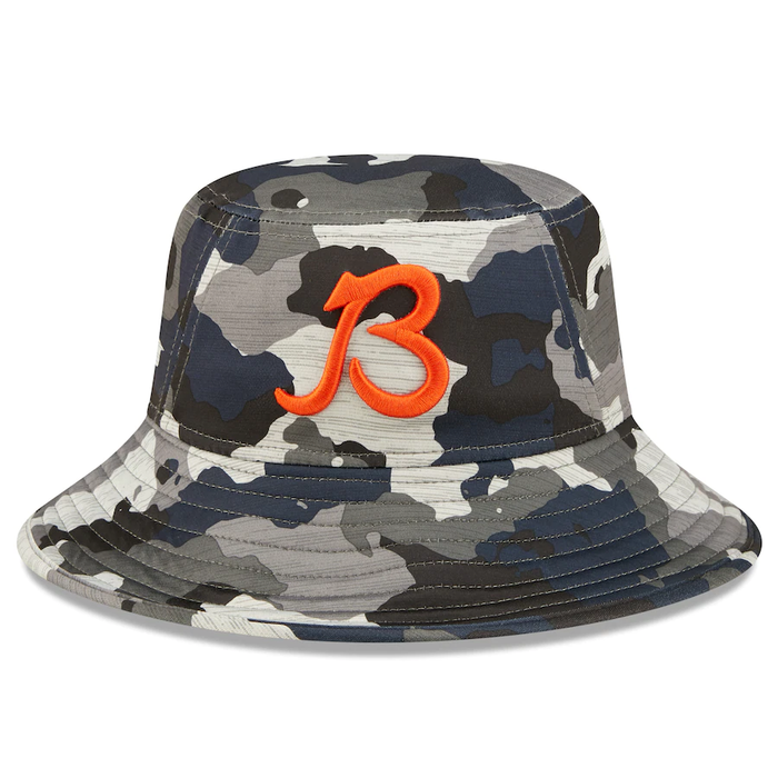 Chicago Bears New Era 2022 NFL Training Camp Official Script Bucket Hat
