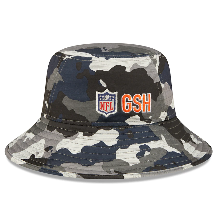 Chicago Bears New Era 2022 NFL Training Camp Official Script Bucket Hat