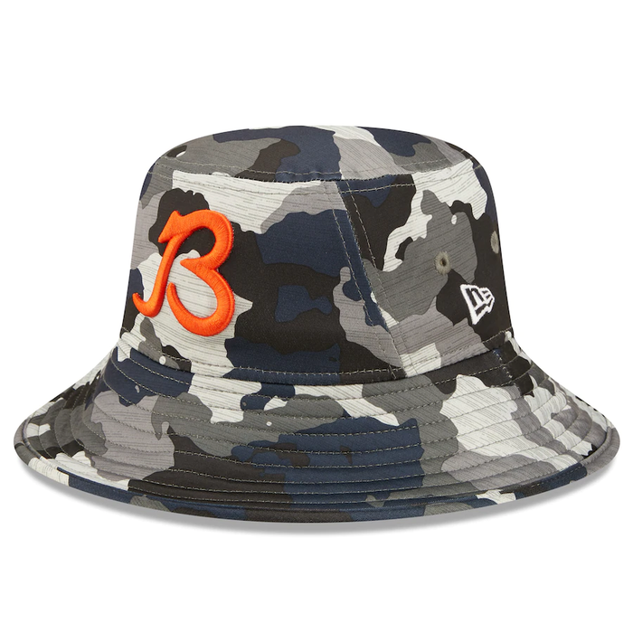 Chicago Bears New Era 2022 NFL Training Camp Official Script Bucket Hat