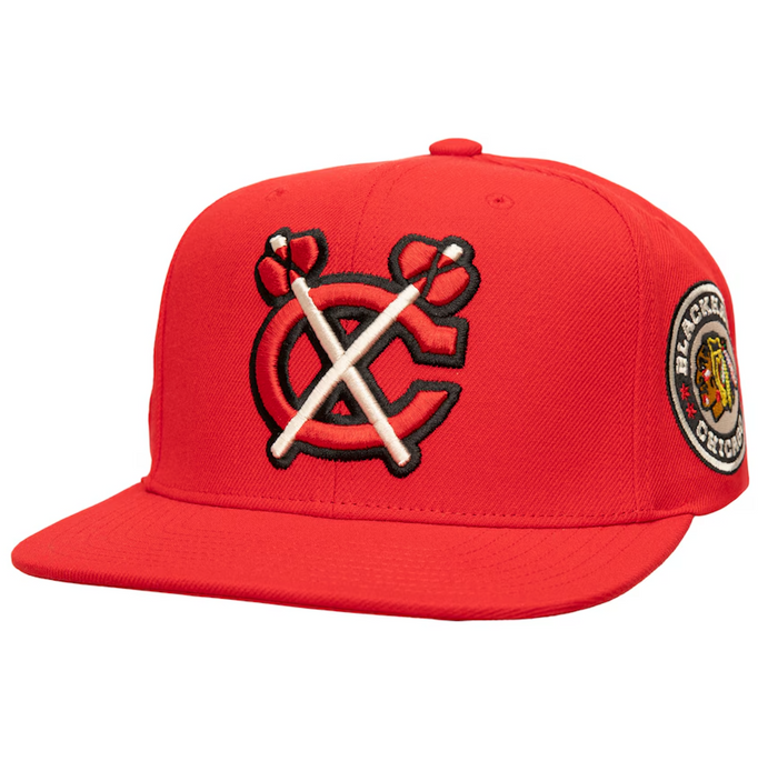 Chicago Blackhawks Mitchell & Ness Red 2025 NHL Winter Classic OG Snapback