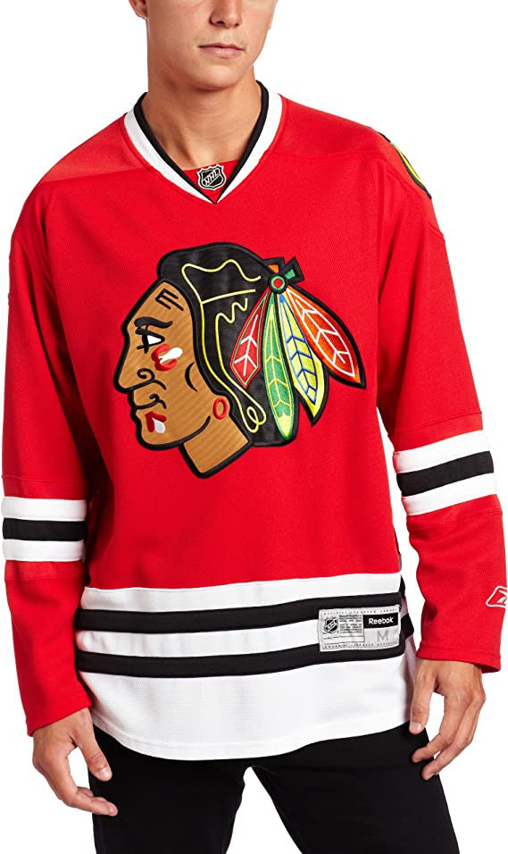 Chicago Blackhawks Reebok Red Replica Jersey