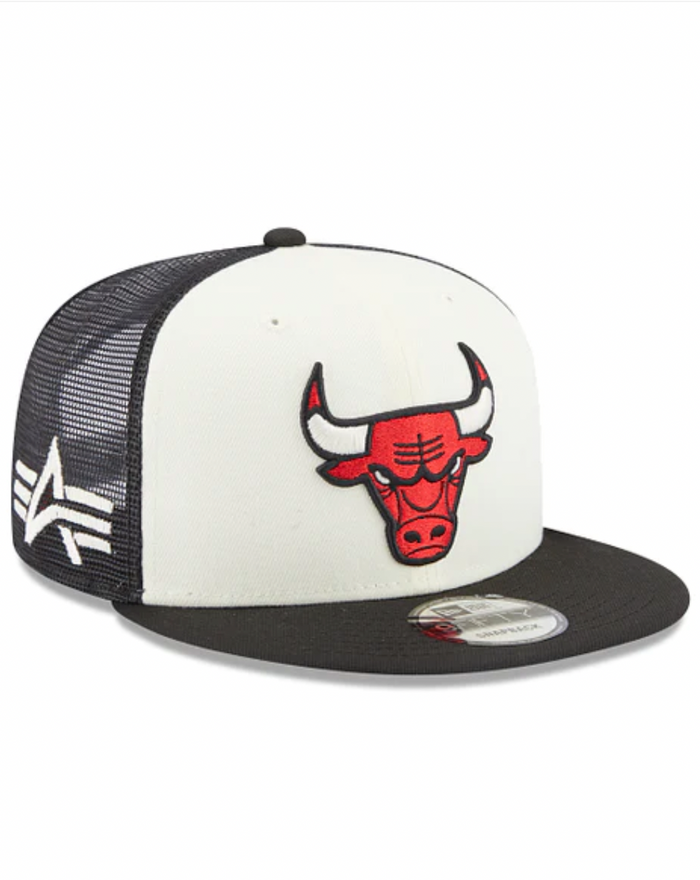 Chicago Bulls Alpha Industries 9FIFTY Snapback-2