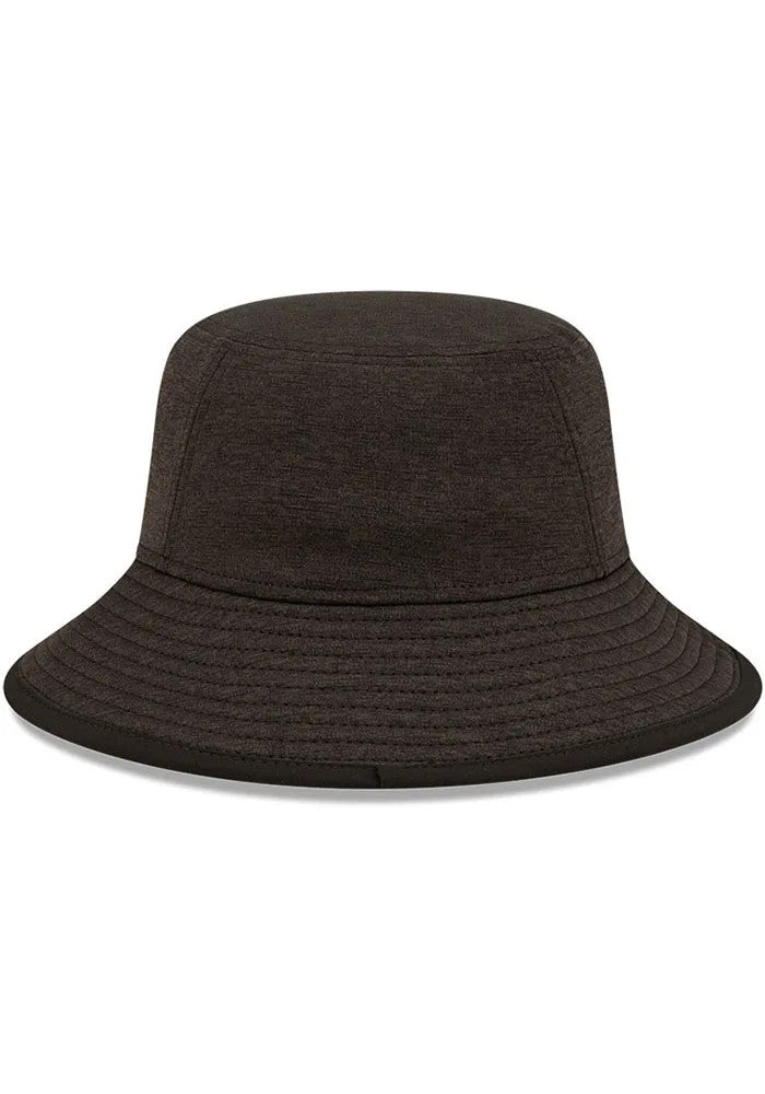 Chicago Bulls Black Heather New Era Bucket Hat-2