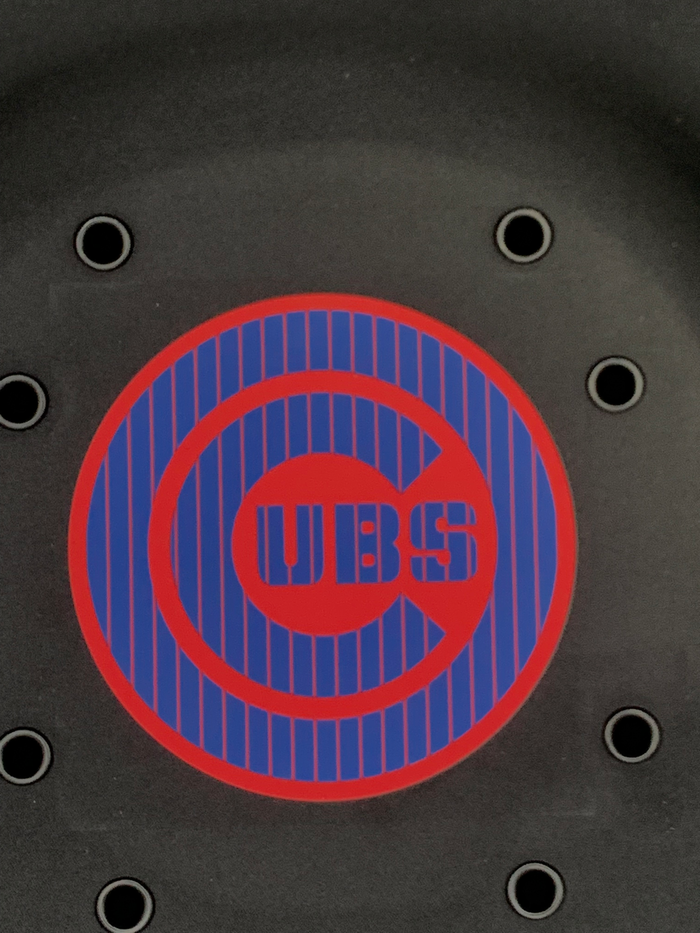 Chicago Cubs Pinstripe 6 Pack Cap Carrier-1