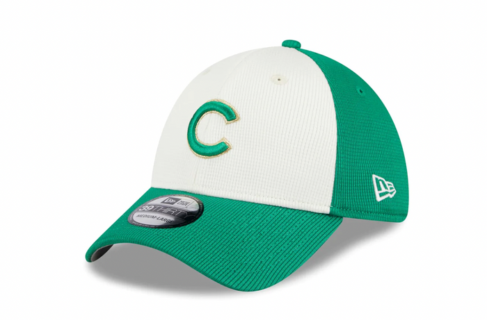 Chicago Cubs St. Patrick's Day 2024 39THIRTY Stretch Fit