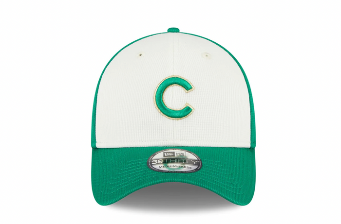 Chicago Cubs St. Patrick's Day 2024 39THIRTY Stretch Fit-1