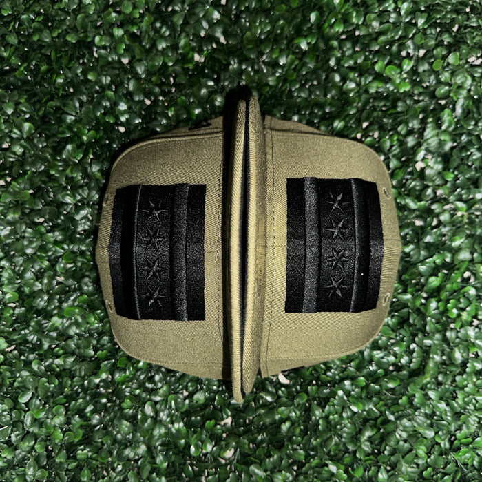 Chicago Flag OD Green 59Fifty Cap by New Era