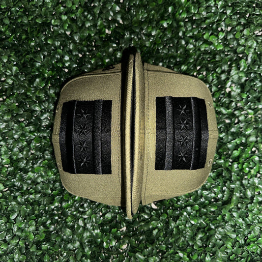 Chicago Flag OD Green 59Fifty Cap by New Era