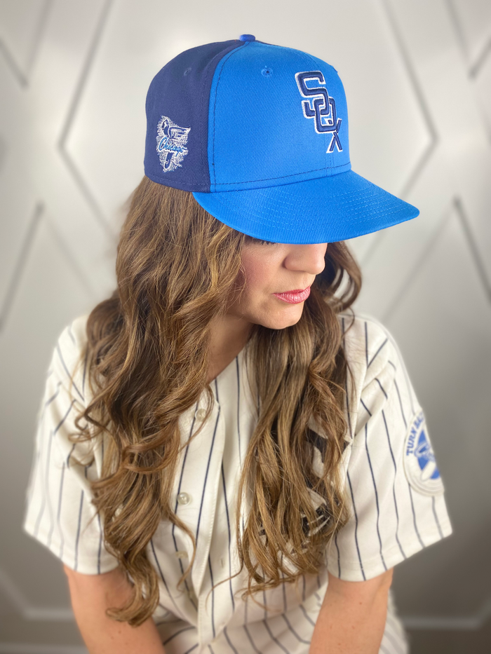 Chicago White Sox 1959 Songbird Blue 59Fifty Cap by New Era-3