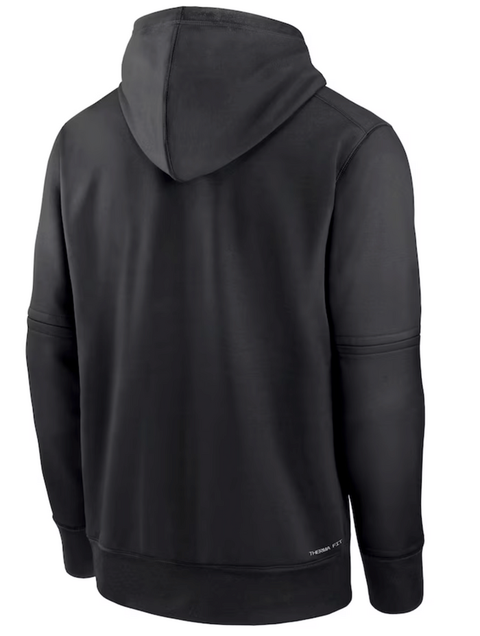 Chicago White Sox Nike Black Authentic Collection Hoodie-2