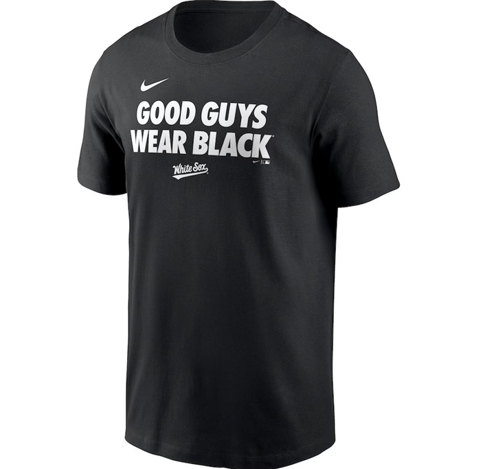 Chicago White Sox Nike Black Rally Rule T-Shirt-1