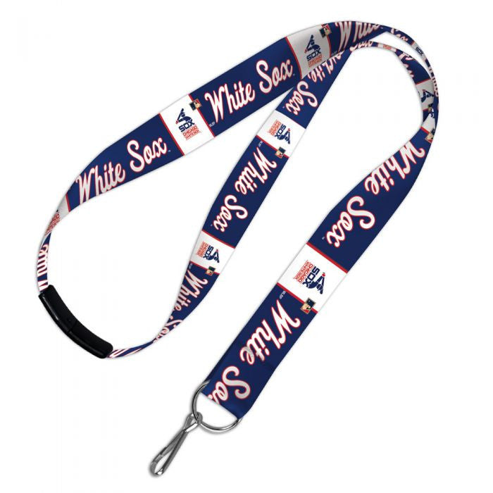 CHICAGO WHITE SOX / COOPERSTOWN LANYARDS W/BREAKAWAY 1"