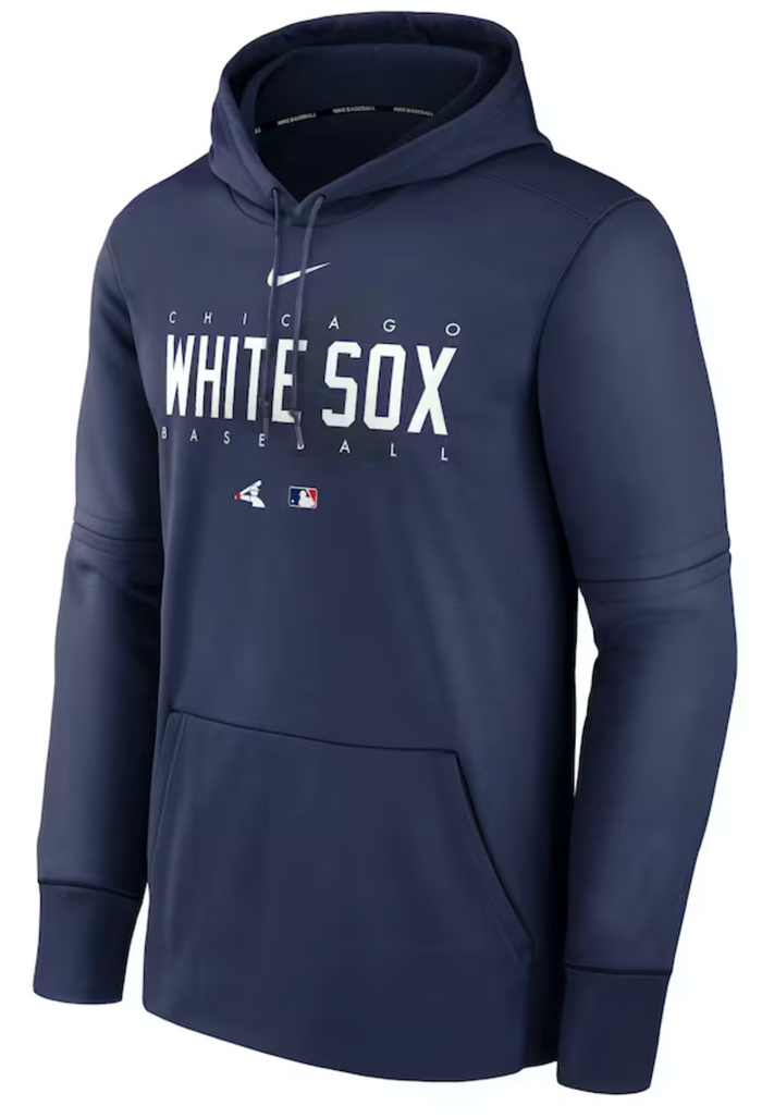 Chicago White Sox Nike Navy Authentic Collection Hoodie-2