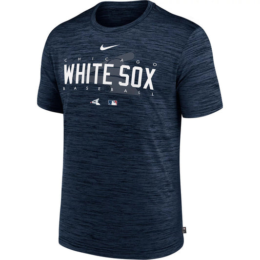 Chicago White Sox Navy Authentic Collection Velocity T-Shirt