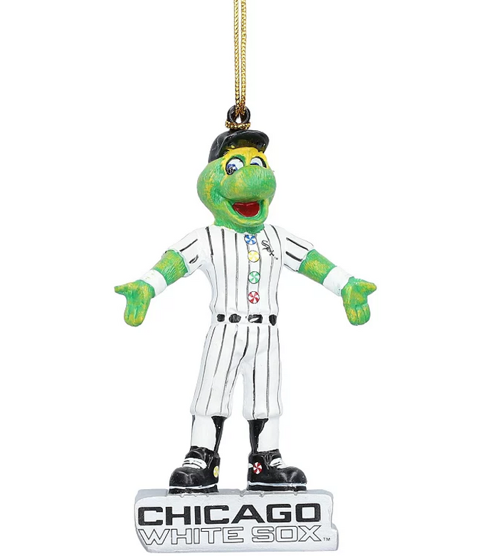 Chicago White Sox Southpaw Mascot Statue Ornament