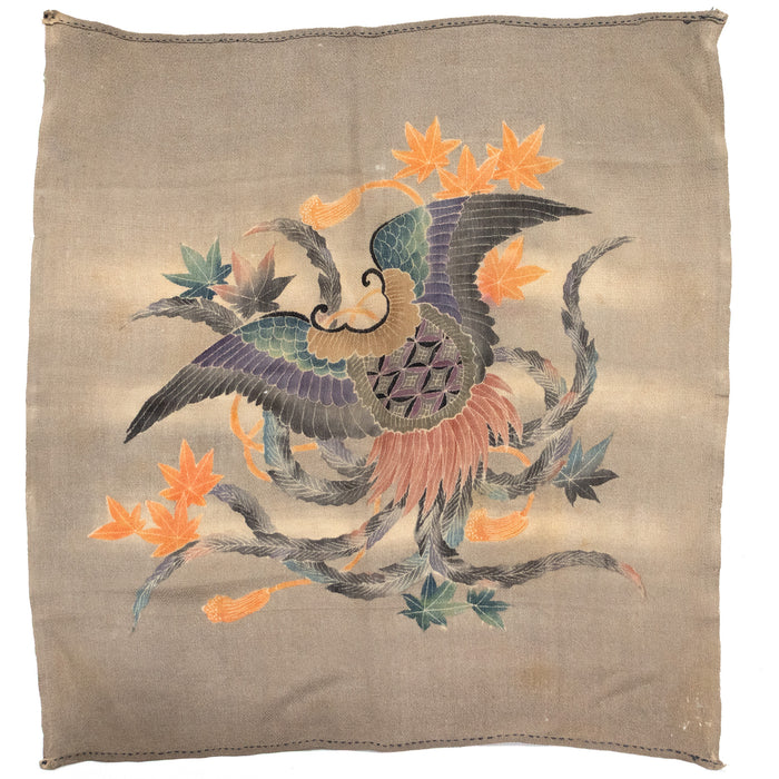 Chirimen Fukusa with Celestial Cape Japanese Antique Gift Cover