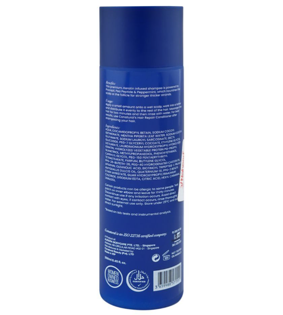 CoNatural Hair Growth Shampoo Free from Silicone & Sulphates Prevent Hair Loss 250 ML