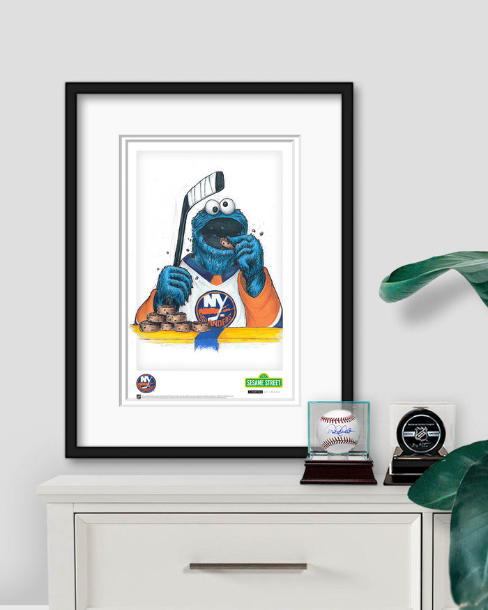 Cookie Monster x NHL Islanders Limited Edition Art Print