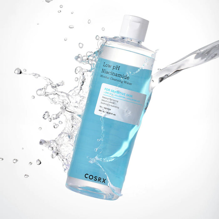 COSRX Low pH Niacinamide Micellar Cleansing Water 400ml / 13.52 fl. oz.