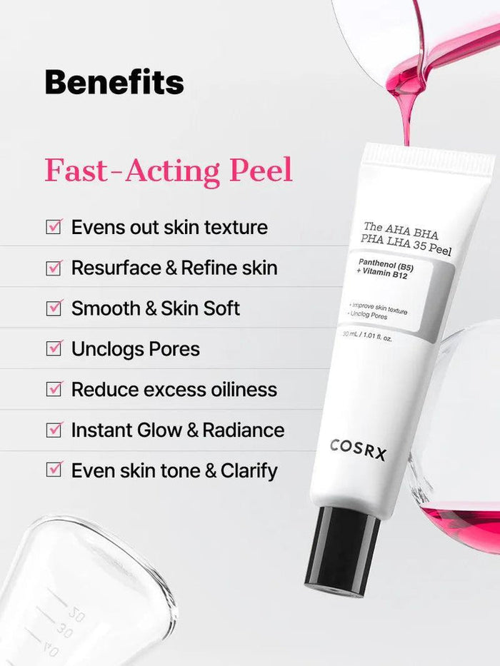 Cosrx The AHA BHA PHA LHA 35 Peel 30ml