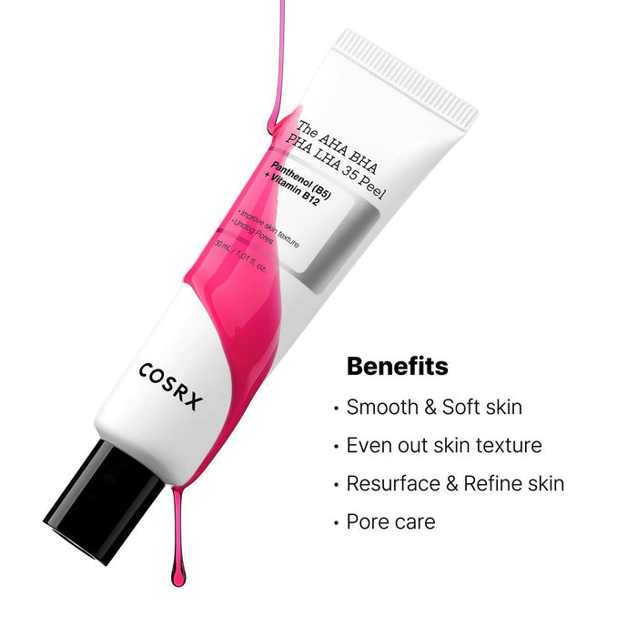 Cosrx The AHA BHA PHA LHA 35 Peel 30ml