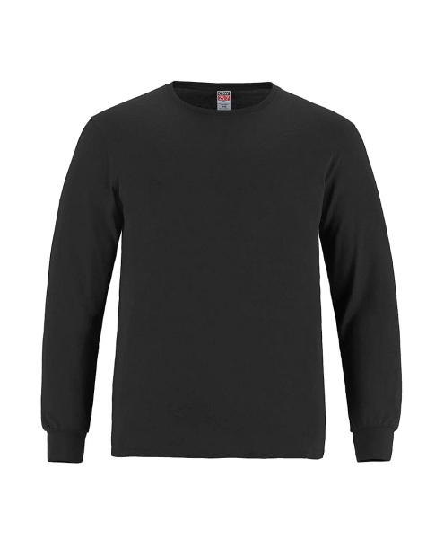 CSW 24/7 S05615 - Breeze - Adult Ring Spun Combed Cotton Long Sleeve Crewneck T-Shirt