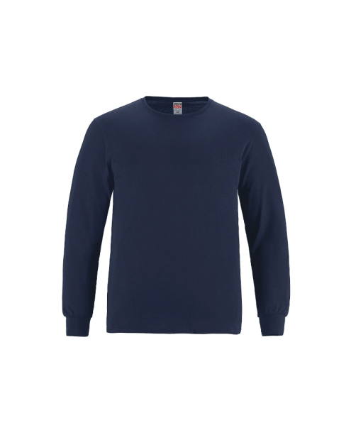 CSW 24/7 S05615 - Breeze - Adult Ring Spun Combed Cotton Long Sleeve Crewneck T-Shirt