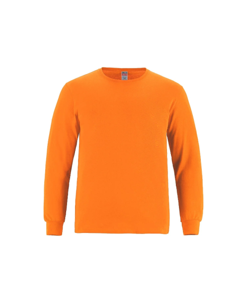 CSW 24/7 S05615 - Breeze - Adult Ring Spun Combed Cotton Long Sleeve Crewneck T-Shirt