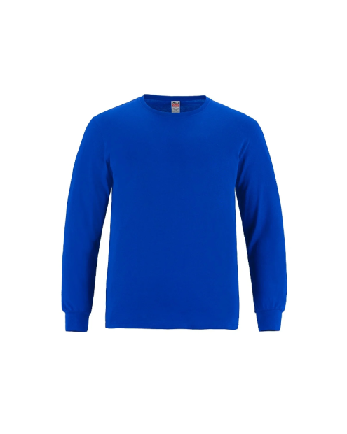 CSW 24/7 S05615 - Breeze - Adult Ring Spun Combed Cotton Long Sleeve Crewneck T-Shirt