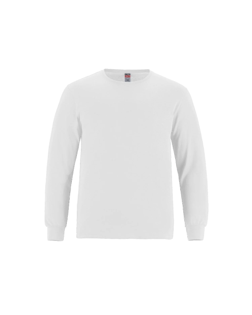 CSW 24/7 S05615 - Breeze - Adult Ring Spun Combed Cotton Long Sleeve Crewneck T-Shirt