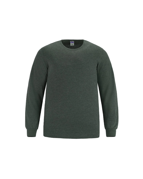 CSW 24/7 S05615 - Breeze - Adult Ring Spun Combed Cotton Long Sleeve Crewneck T-Shirt