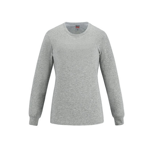 CSW 24/7 S05616 - Breeze - Ladies Ring Spun Combed Cotton Long Sleeve Crewneck T-Shirt