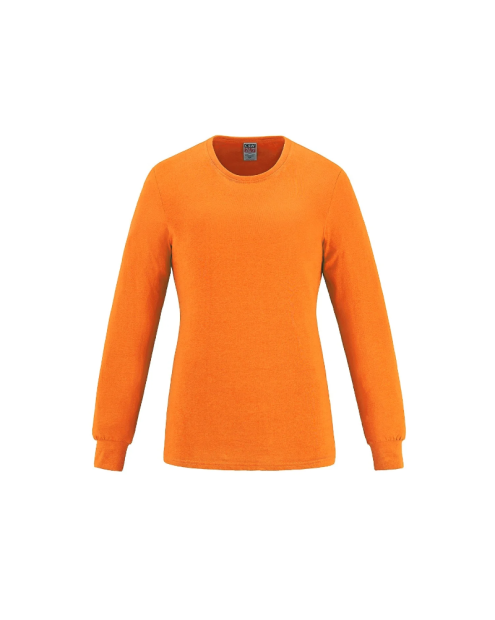 CSW 24/7 S05616 - Breeze - Ladies Ring Spun Combed Cotton Long Sleeve Crewneck T-Shirt