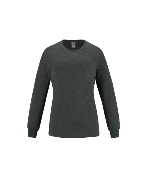 CSW 24/7 S05616 - Breeze - Ladies Ring Spun Combed Cotton Long Sleeve Crewneck T-Shirt