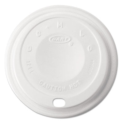 CUP/ Hot Cup Dome Lid for 12 oz Foam Cups, 1000 per case-Food Service