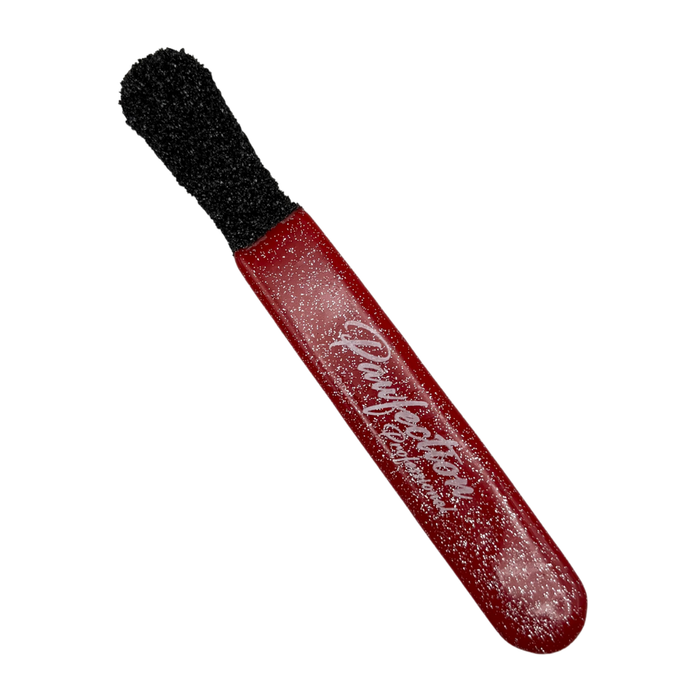 Curved Stripping File (coarse) w/ Red Glitter Handle