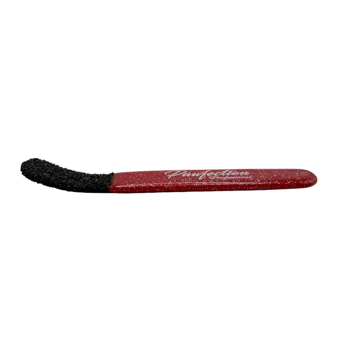 Curved Stripping File (coarse) w/ Red Glitter Handle