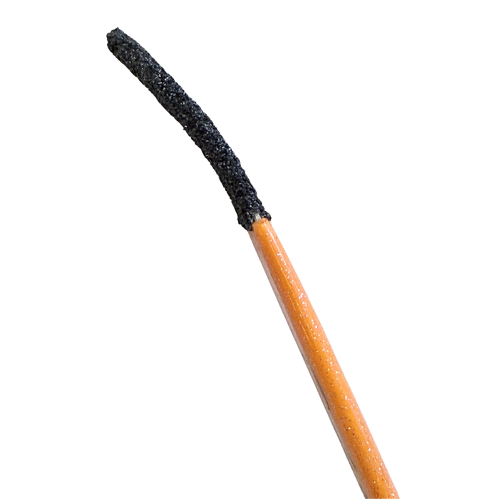 Curved Stripping File w/ Orange Glitter Handle