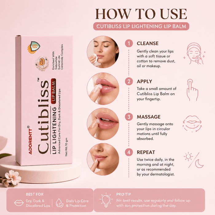Cutibliss Lip Lightening Lip Balm - Cosmosentials
