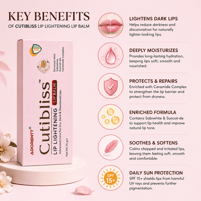 Cutibliss Lip Lightening Lip Balm - Cosmosentials