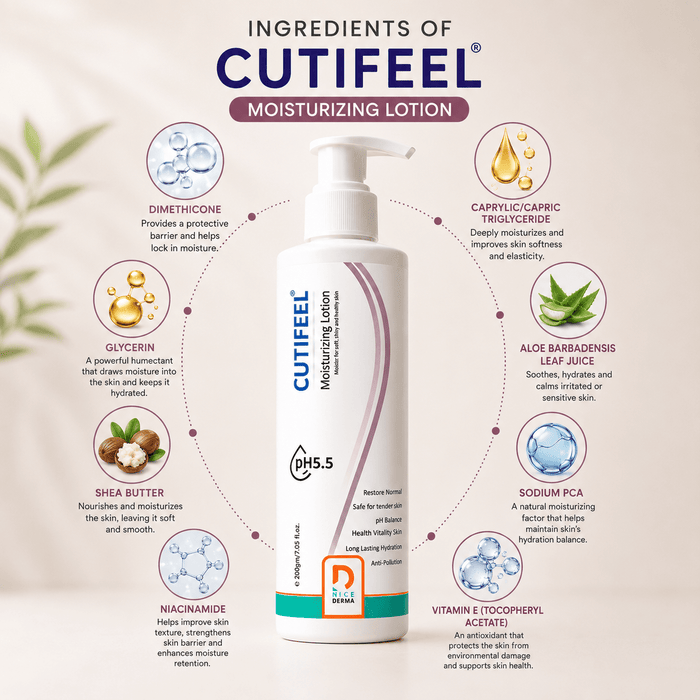 Cutifeel Moisturizing Lotion - Cosmosentials
