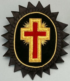 D7064 Rosette for Chapeau - Past Commander in Bullion
