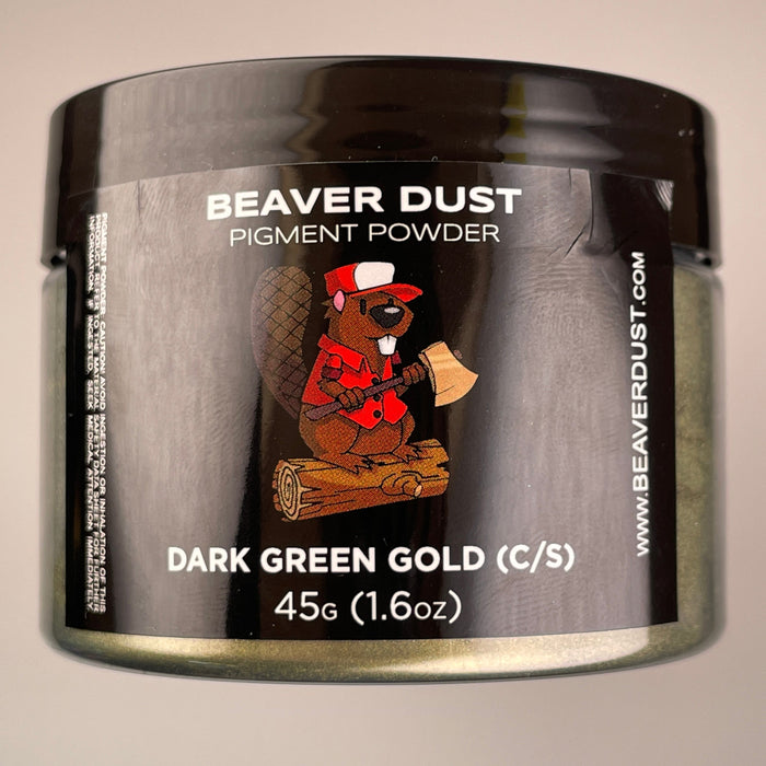 Dark Green Gold (Color Shift) Mica Pigments