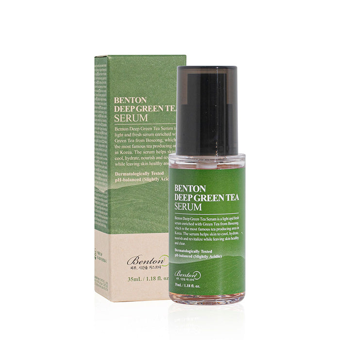 Benton Deep Green Tea Serum Nudie Glow Australia
